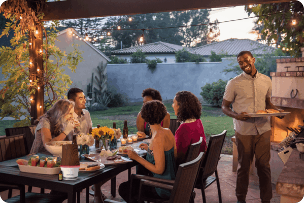 summer party with AromaTru