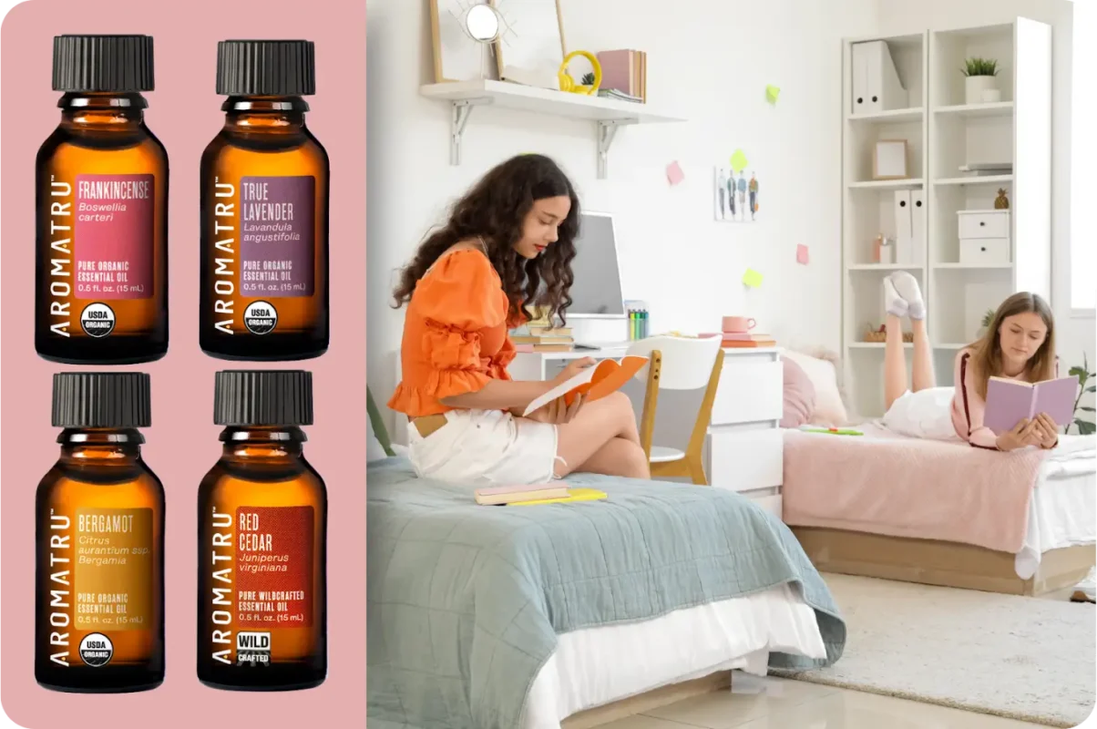 girls on bed